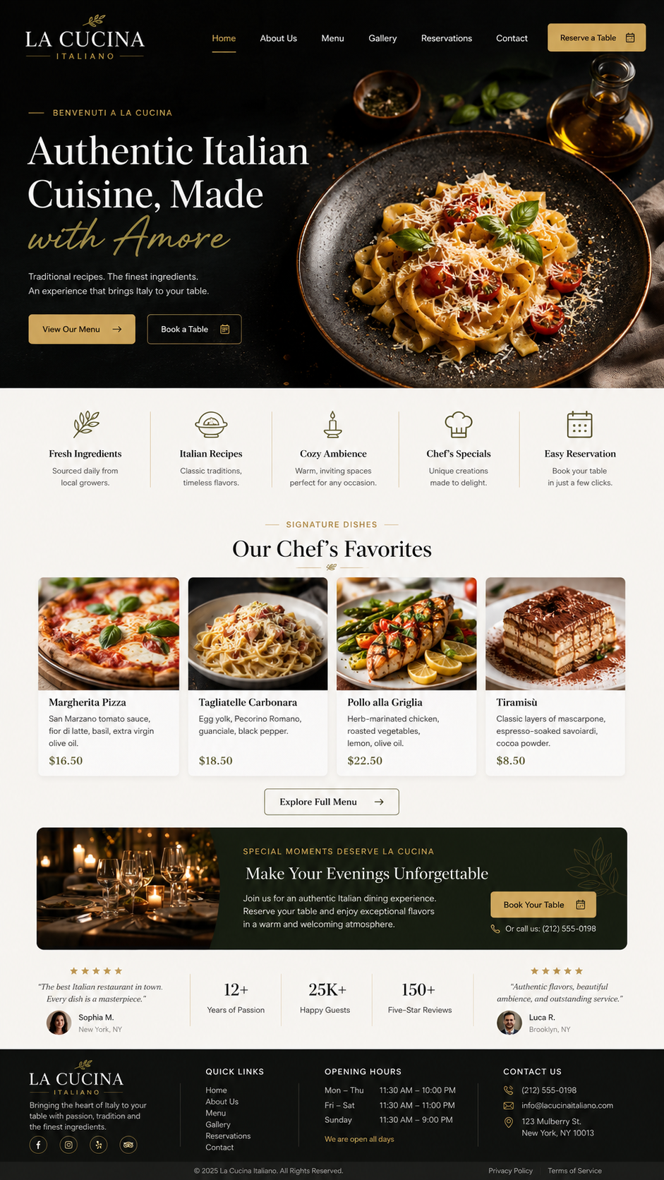 Italian Restaurant